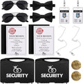 Ring Bearer Security Set Wedding Badge Box and Accessories - 18 Piece