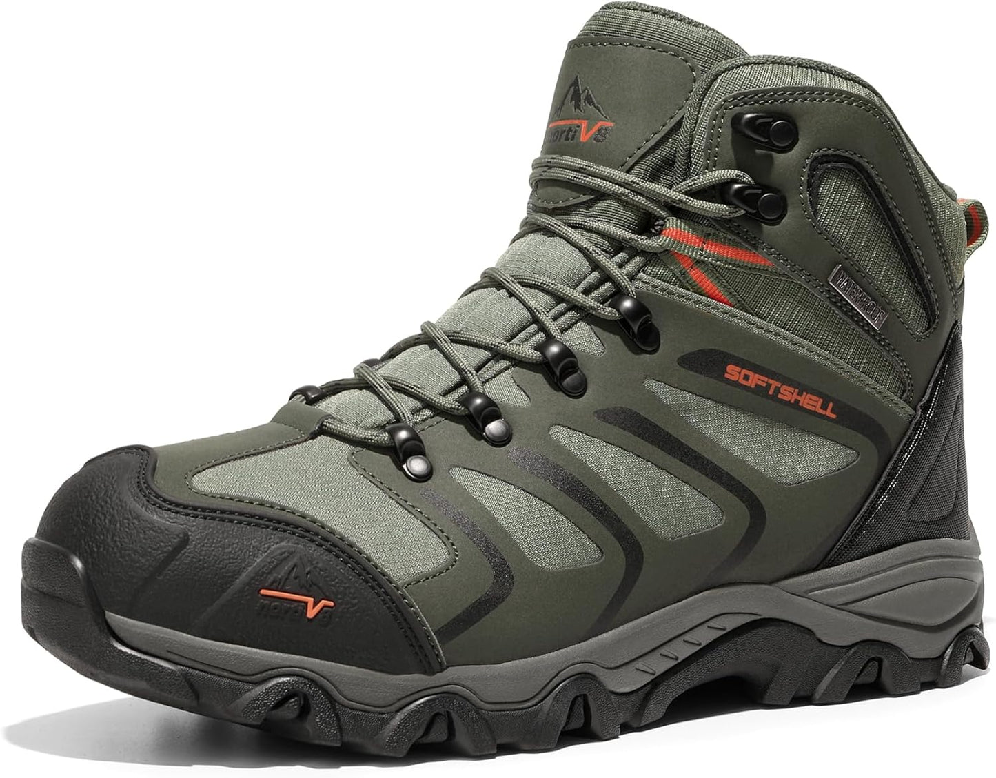 NORTIV 8 Men's Waterproof Hiking Boots for Outdoor Adventures