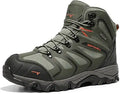 Men's NORTIV 8 Waterproof Hiking Boots Ankle High for Trail Comfort