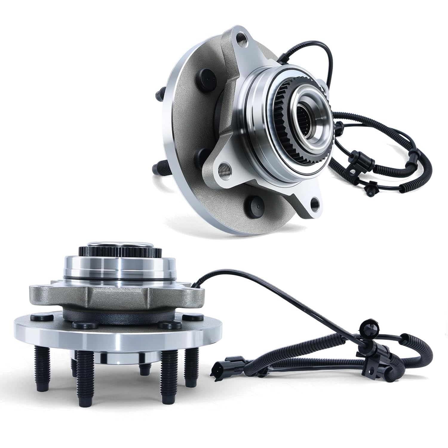 2pack 4WD Front Wheel Bearing Hub Assembly for Ford F-150