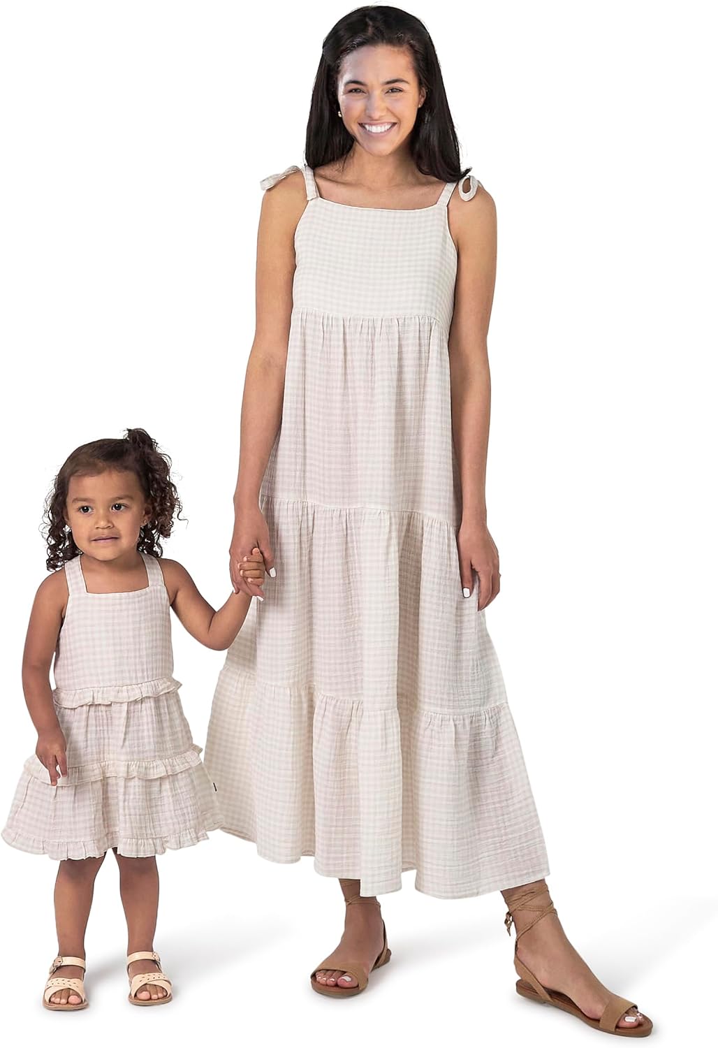 Modern Moments Baby Girls' Mommy and Me Gauze Dress for Summer