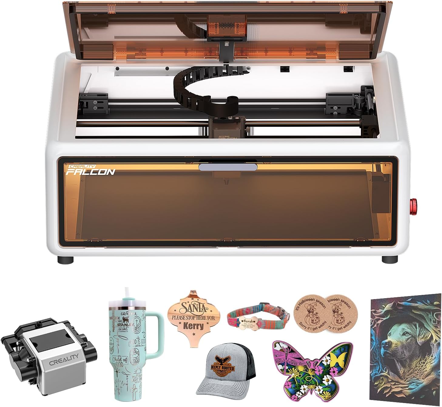 Creality Falcon A1 10W Laser Engraver for Wood & Metal