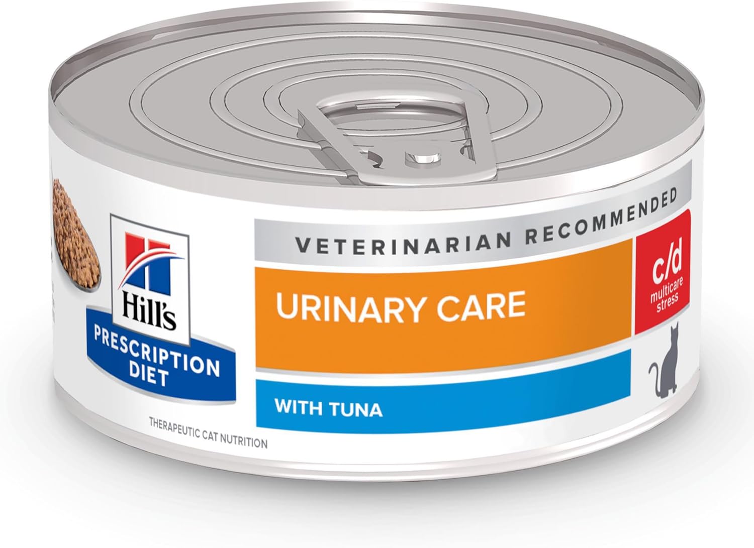 Hill's Prescription Diet c/d Multicare Stress Tuna Cat Food 24-Pack