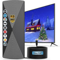 1200+ Miles Range Indoor TV Antenna - 4K HD Signal Booster