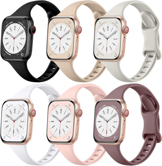 Ultra Slim Silicone Band for Apple Watch Series 9