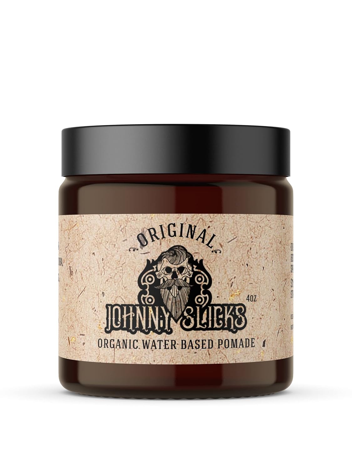 Johnny Slicks Water Based Pomade for Strong Hold and Shine