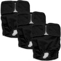 Washable Female Dog Diapers 3 Pack - Premium Reusable, Highly