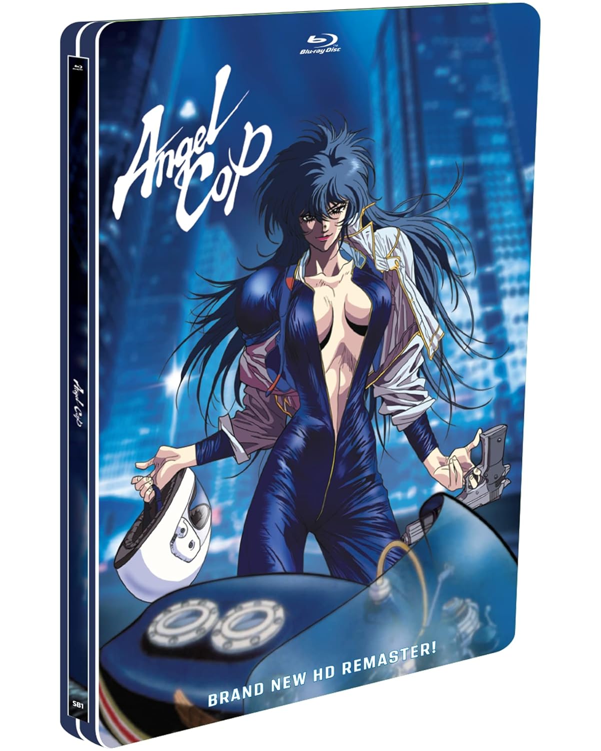 Angel Cop Remastered Steelbook Edition Blu-ray for Collectors