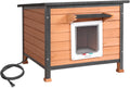 X-ZONE PET Heated Cat House - Insulated Outdoor Shelter