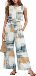 Two Piece Women's Summer Tracksuit Set by GRECERELLE for Fashion