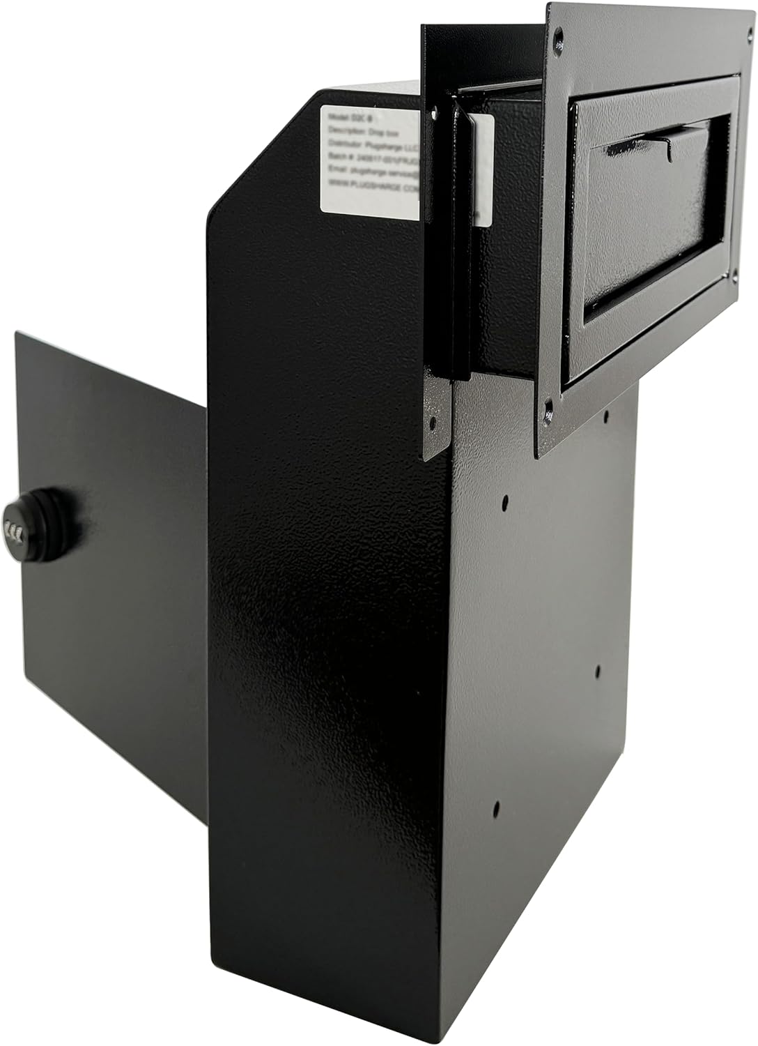 Locking Door Drop Box with Combination Lock for Secure Mail