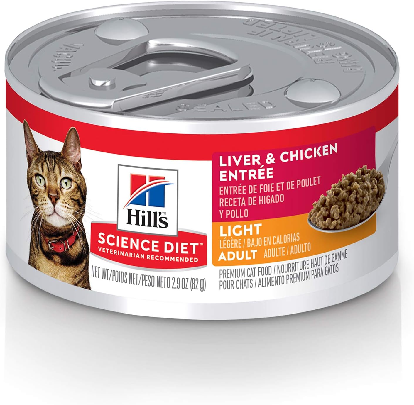 Hill's Science Diet Light Wet Cat Food for Weight Management