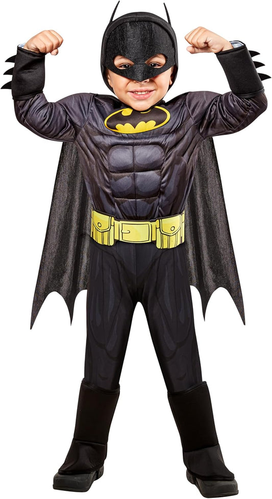 Batman Deluxe Toddler Costume for Little Heroes by Rubie's