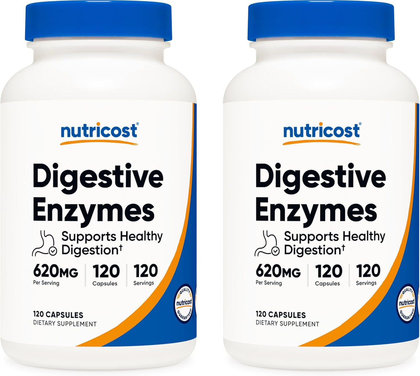 Nutricost Digestive Enzymes 620mg - Complete Digestive Support