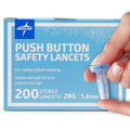 Medline Sterile Safety Lancets 28G x 1.6 mm - Reliable Blood Sampling