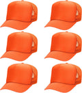 OTTO Polyester Foam Front 5 Panel High Crown Mesh Back Trucker Hats 90