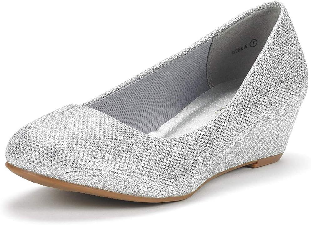 DREAM PAIRS Women's Debbie Mid Wedge Heel Pump Shoes Review
