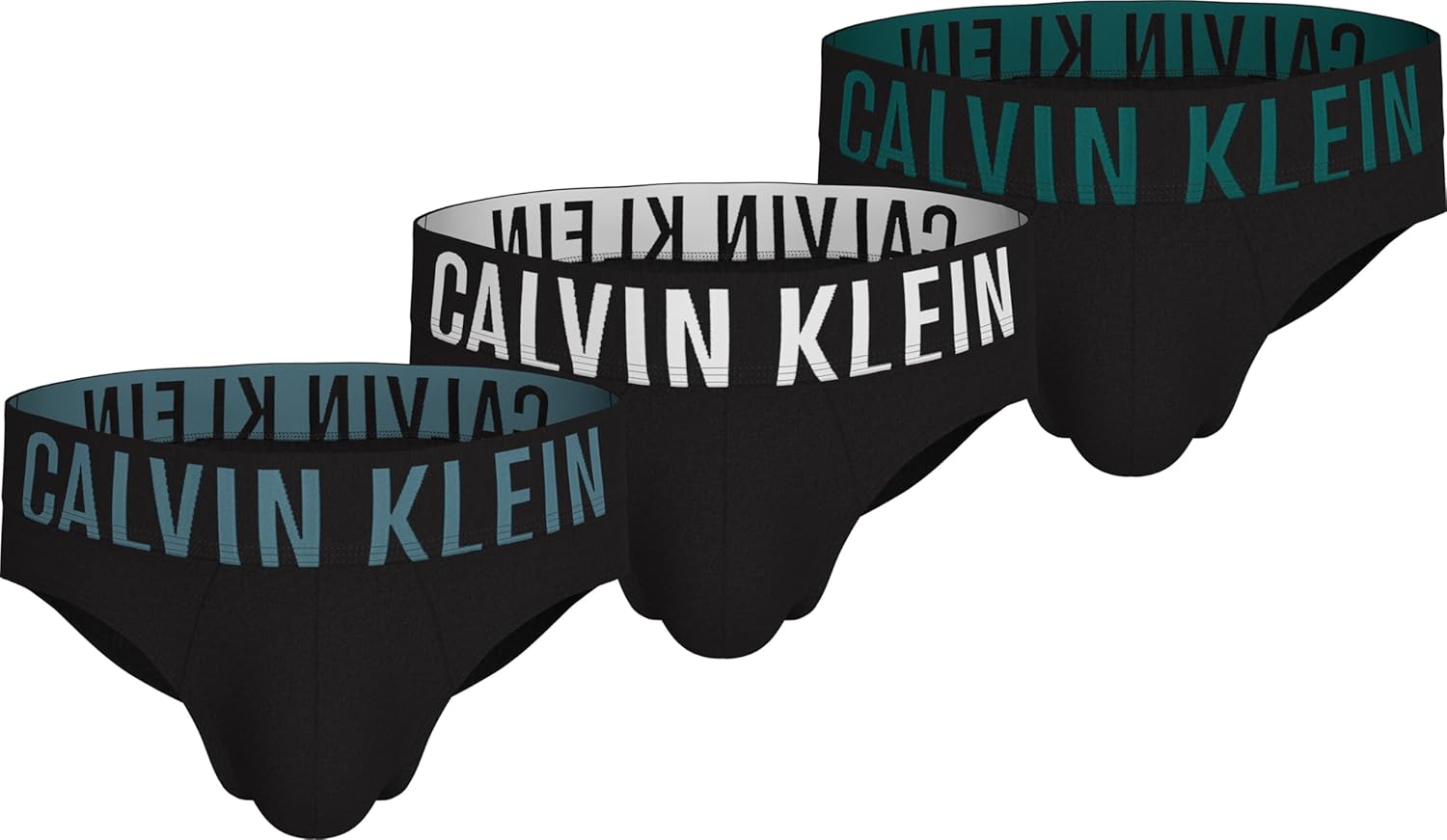 Calvin Klein Men's Intense Power 3-pack Hip Briefs for Comfort
