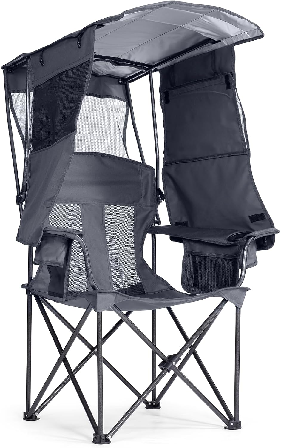 Camping Chair with Canopy Shade for Ultimate Sun Protection
