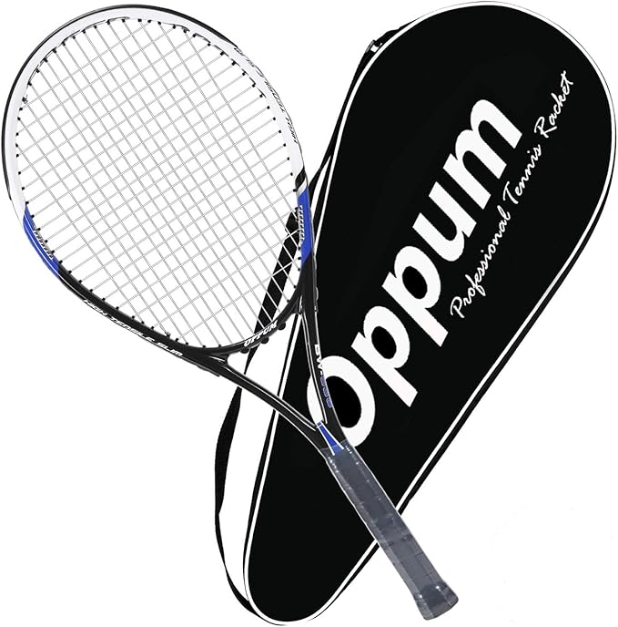 OPPUM Adult Carbon Fiber Tennis Racket for Ultimate Performance