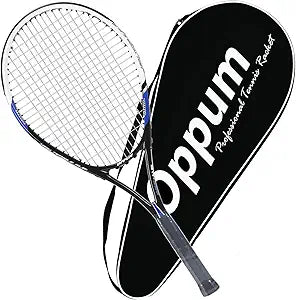 OPPUM Adult Carbon Fiber Tennis Racket for Ultimate Performance