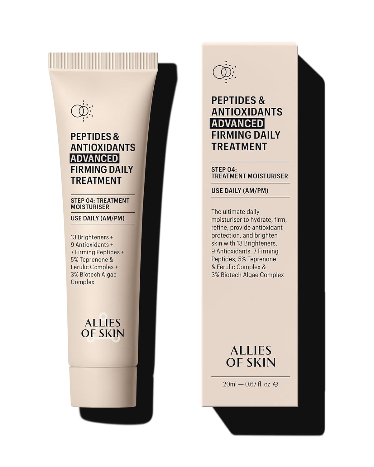 Peptides & Antioxidants Advanced Firming Daily Treatment Review