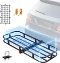 VEVOR Hitch Cargo Carrier: 500lb Capacity Steel Rack