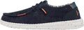 Hey Dude Wendy Linen Womens Lace Up Loafers - Comfortable
