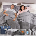 King Size Weighted Blanket 40lb for All Season Comfort