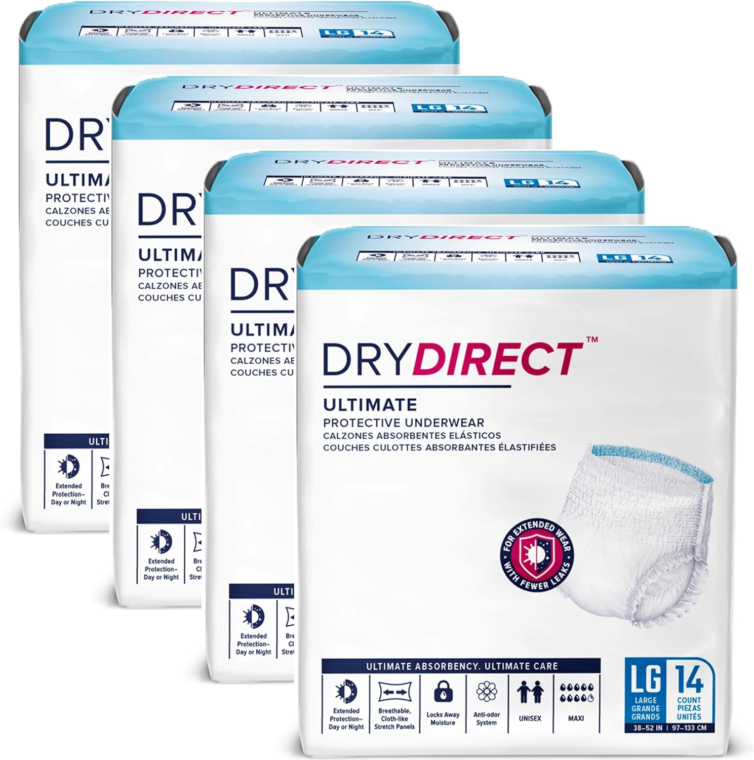 Dry Direct Ultimate Protective Underwear for Maximum Comfort