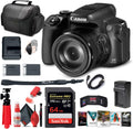 Canon PowerShot SX70 HS Bundle with 64GB Card & Accessories - Renewed