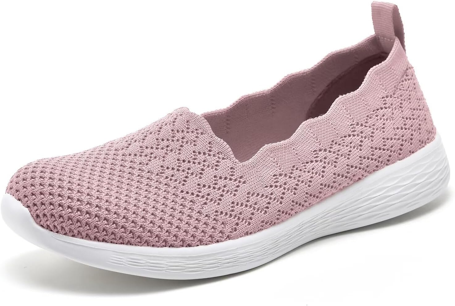 Puxowe Women's Casual Slip on Walking Flat Shoes for Comfort