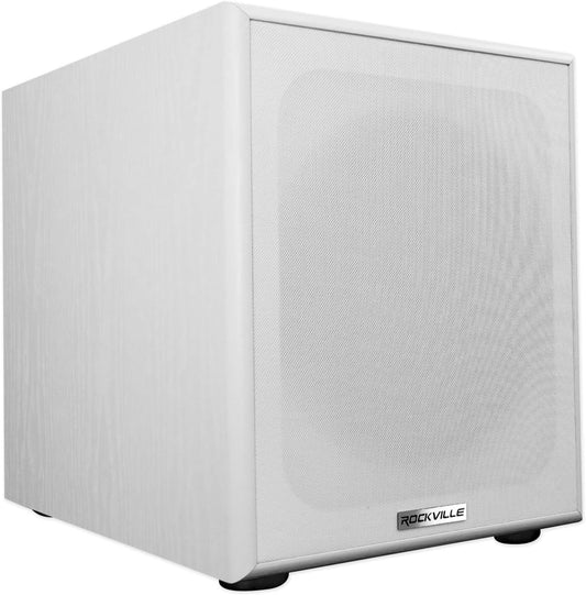 Rockville Rock Shaker 10in Subwoofer for Deep Bass and Movies