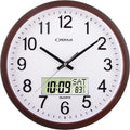 OSTAR 14in Large Analog Digital Wall Clock - Silent Non-Ticking