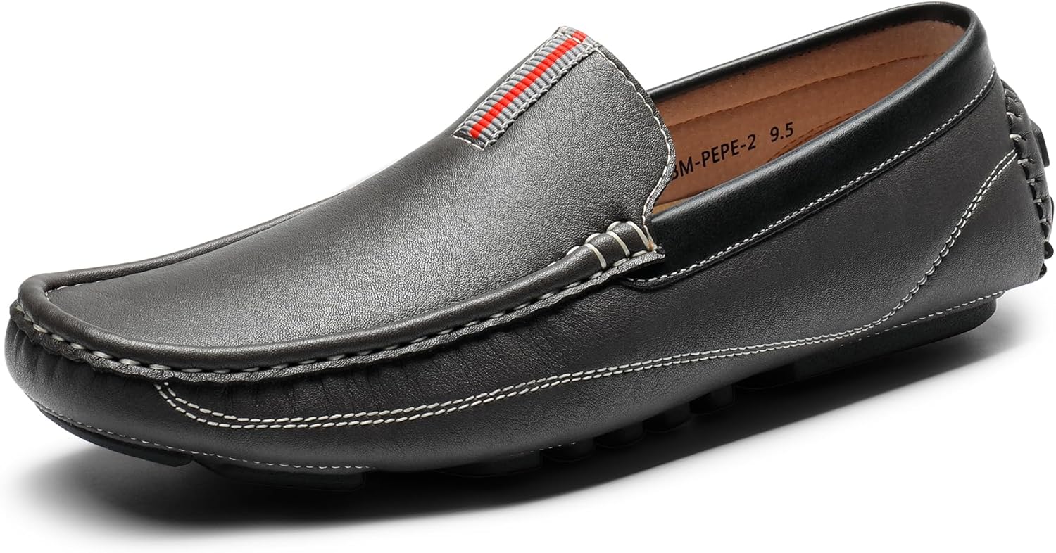 Bruno Marc Men's Driving Moccasins Penny Loafers for Comfort