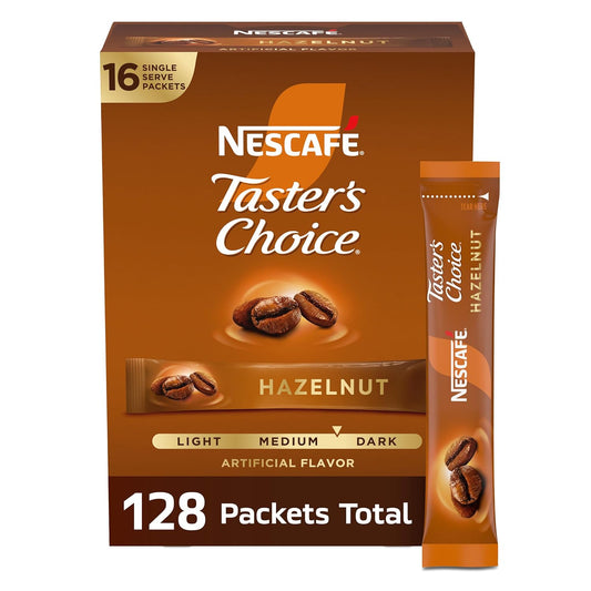 Nescafe Taster's Choice Hazelnut Instant Coffee Beverage Pack