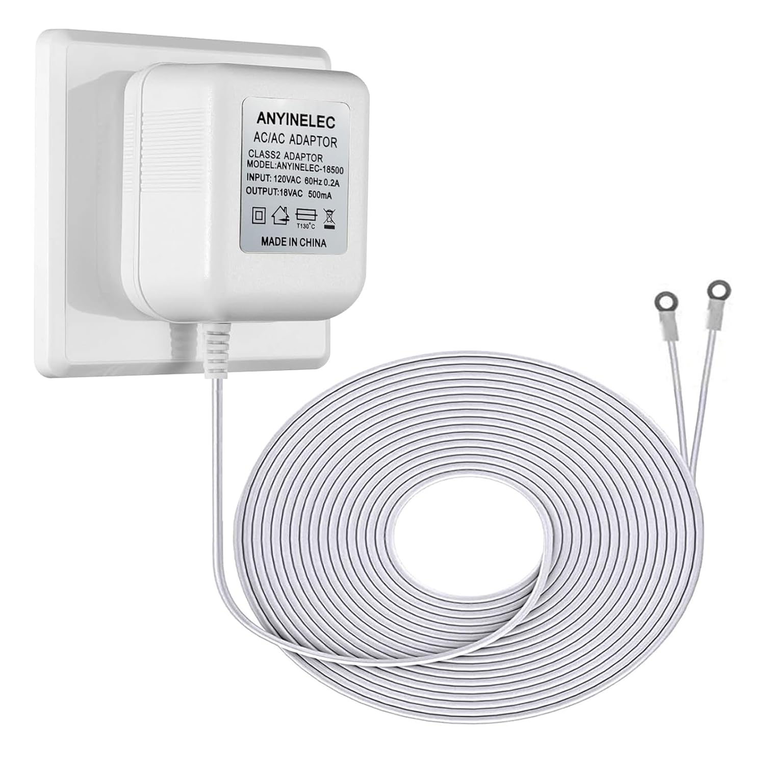 Power up Your Video Doorbell! 18V Transformer for Ring Pro/2 & More