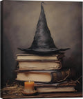 Vintage Dark Academia Halloween Canvas Wall Art 20x30 - Gothic Bedroom