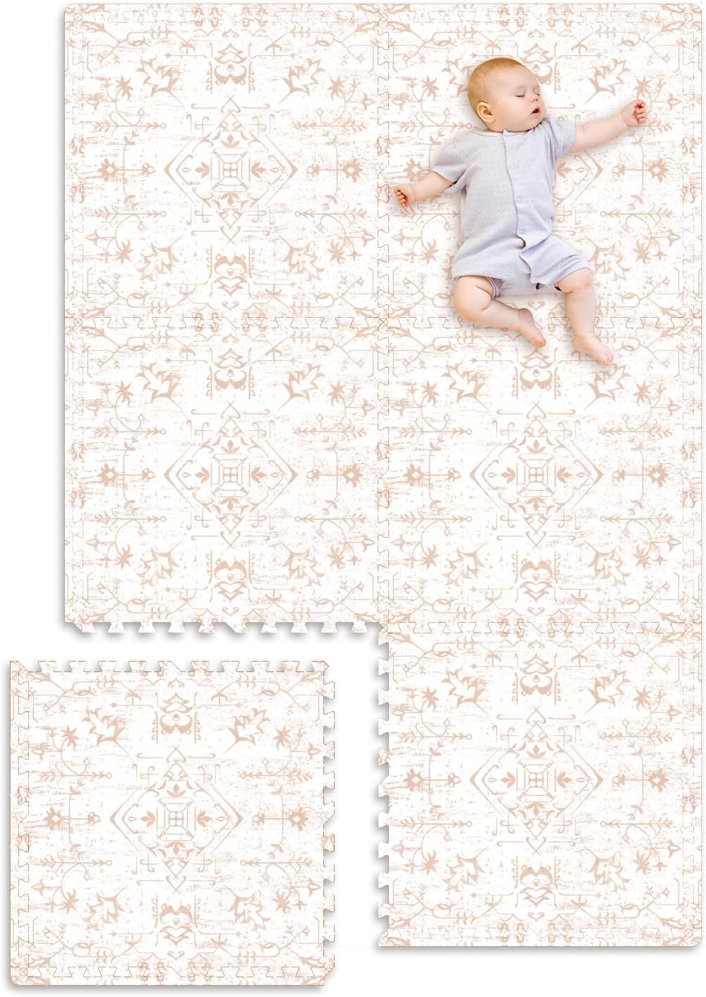 Extra Large Baby Play Mat - 4FT x 6FT Foam Puzzle Floor Mat