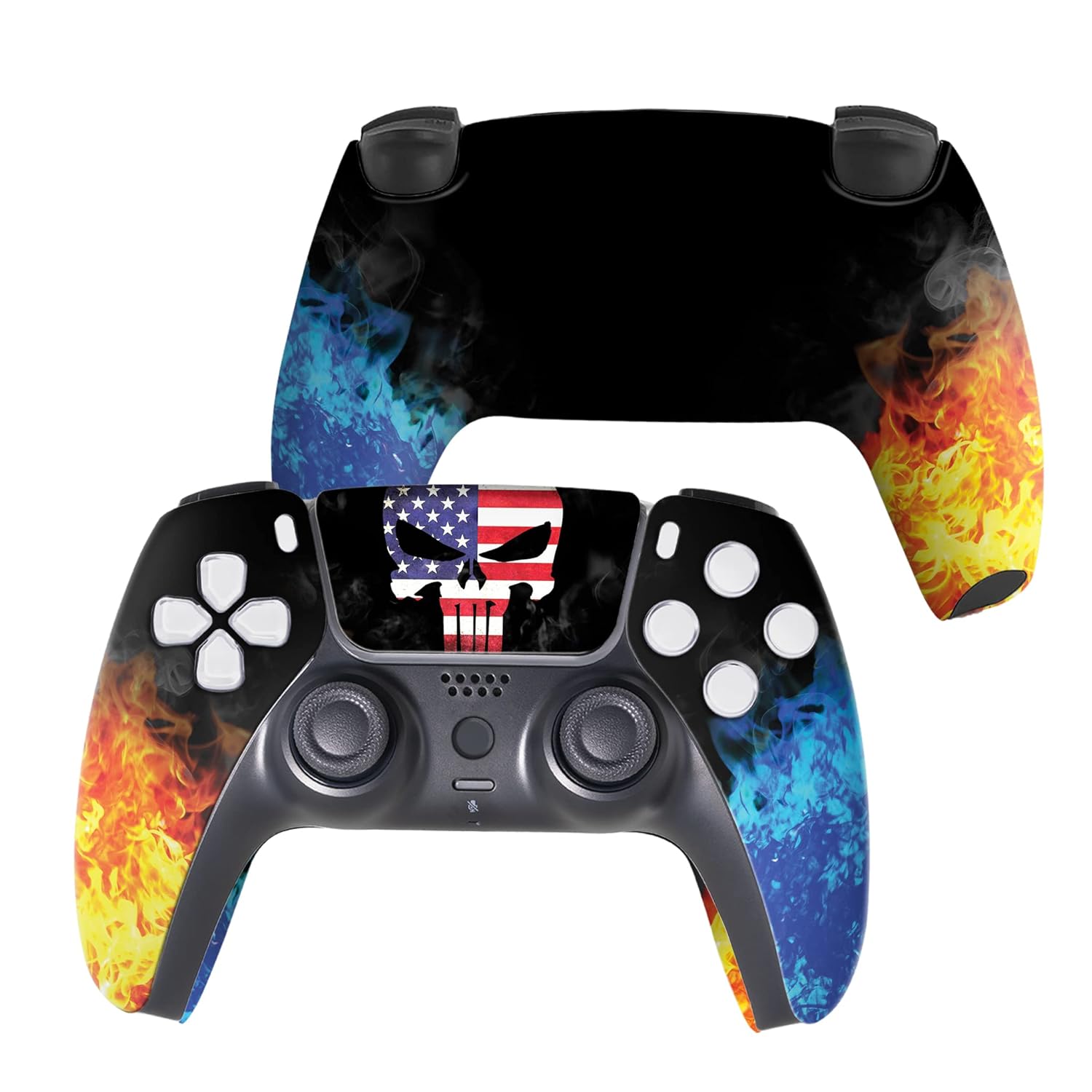 Custom PS-5 Controller Wireless with Hydro-Dip Printing