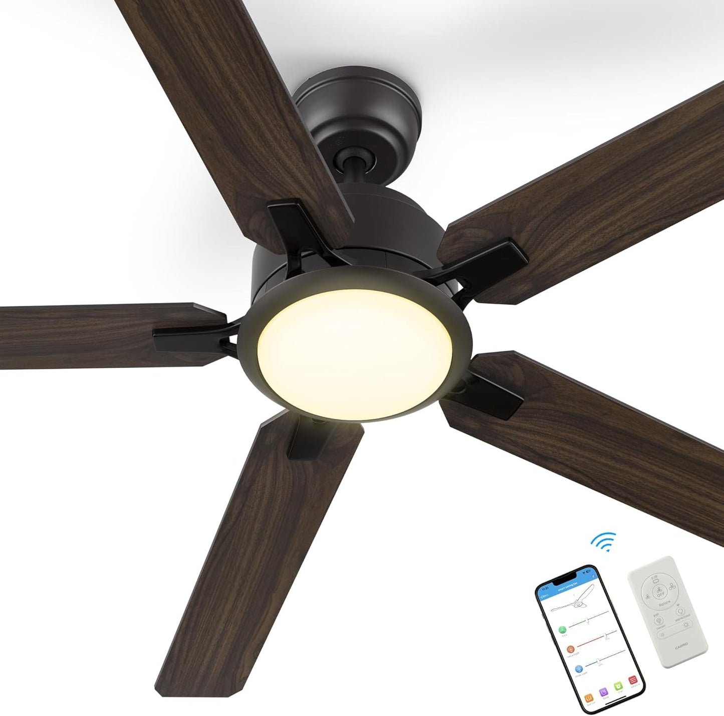 Smart 52 Ceiling Fan - Voice Control - DC Motor