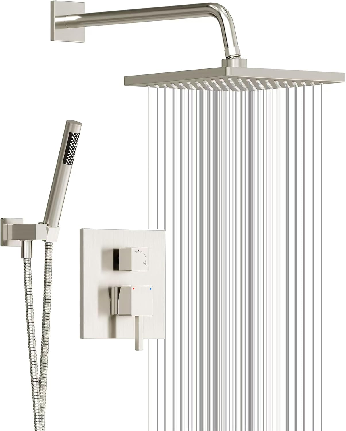 Esnbia Shower System with 10 Inch High-Pressure Showerhead
