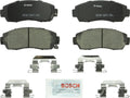 BOSCH QuietCast Ceramic Front Brake Pad Set - Quiet, Durable Stopping