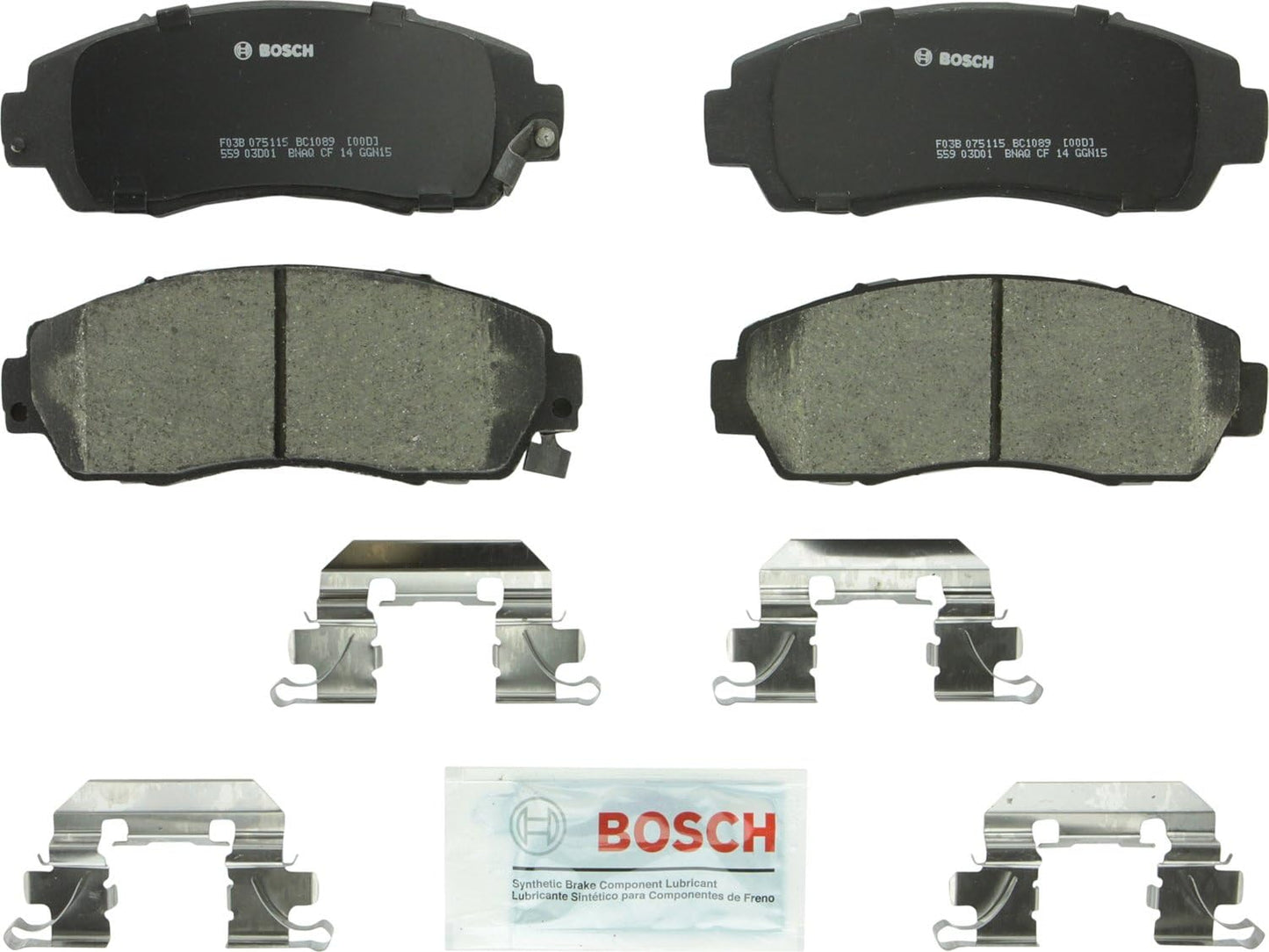 BOSCH BC1089 QuietCast Premium Ceramic Disc Brake Pad Set Review