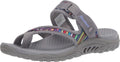 Skechers Reggae Mad Swag Toe Thong Woven Sandal (Style VS5X)