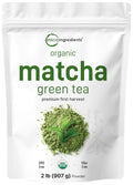 Matcha Green Tea Powder 2 lb Culinary Grade - First Harvest Organic