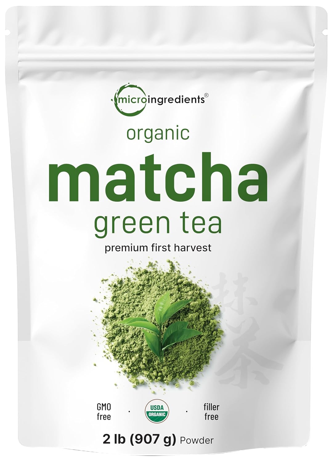 Organic Matcha Green Tea Powder for Smoothies and Lattes