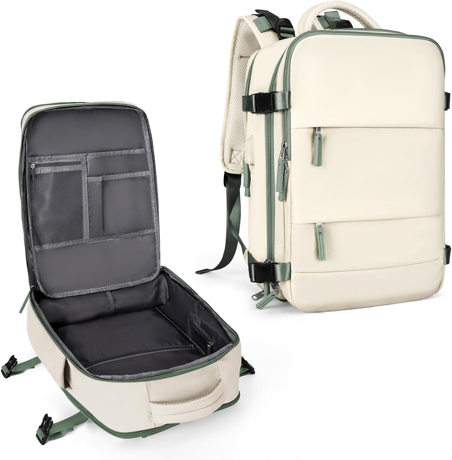 Coowoz Large Travel Backpack for Women and Men - Versatile Design