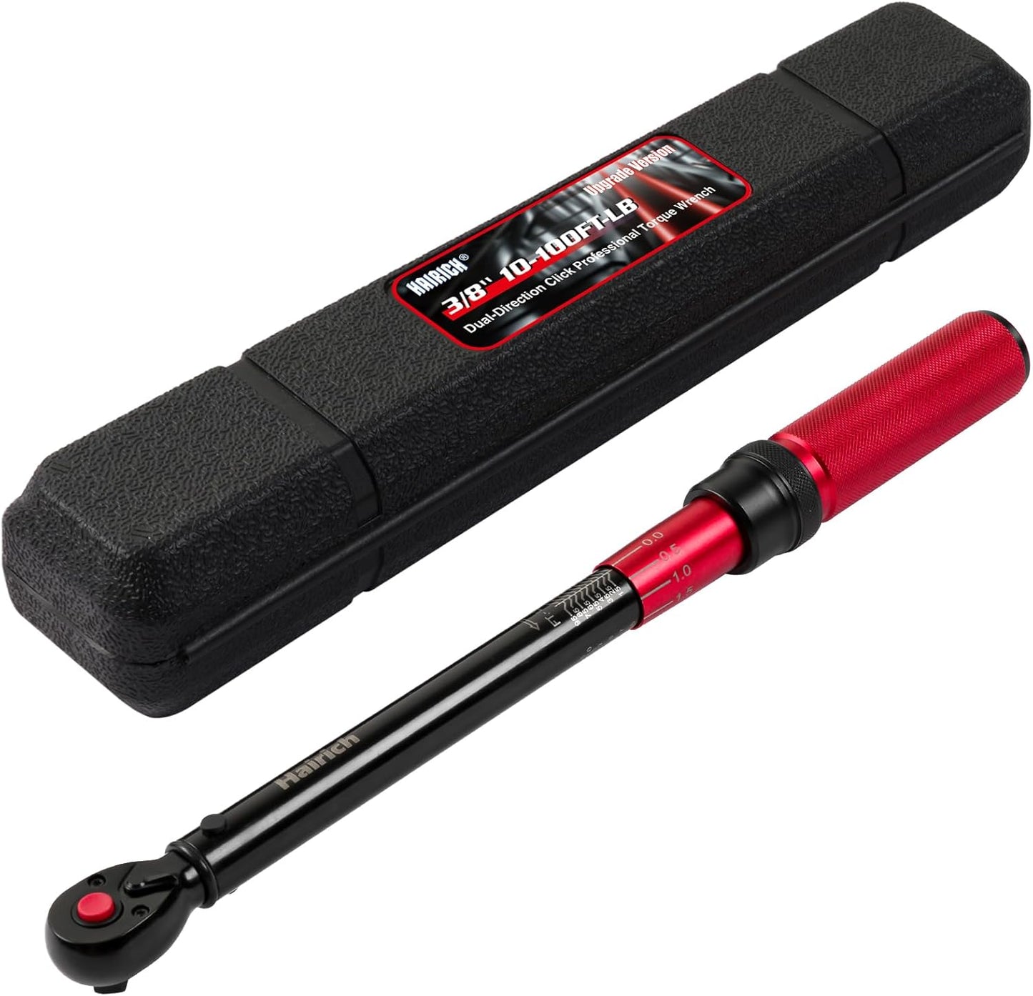 3/8-Inch Torque Wrench with Dual Range Scales for Precision Use