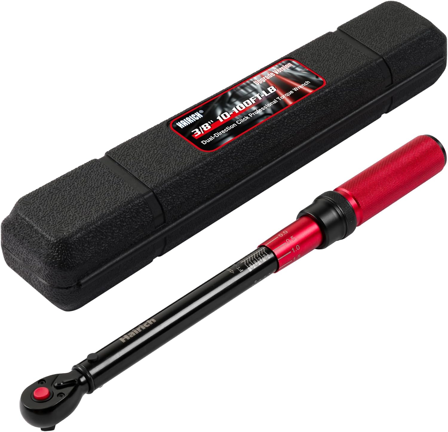 3/8-Inch Torque Wrench with Dual Range Scales for Precision Use